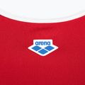Strój pływacki jednoczęściowy damski arena Icons Super Fly Back Solid red/white 3