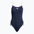 Strój pływacki jednoczęściowy damski arena Icons Super Fly Back Solid navy/white