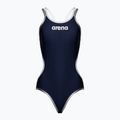 Strój pływacki jednoczęściowy damski arena One Double Cross Back One Piece navy/white/silver