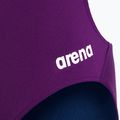 Strój pływacki jednoczęściowy damski arena Team Swimsuit Challenge Solid plum/white 3