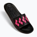 Klapki arena Urban diamonds black/pink 9