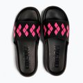 Klapki arena Urban diamonds black/pink 12