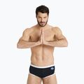 Bokserki pływackie męskie arena Icons Swim Low Waist Short Solid black/white 6