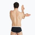 Bokserki pływackie męskie arena Icons Swim Low Waist Short Solid black/white 7