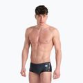 Bokserki pływackie męskie arena Icons Swim Low Waist Short Panel asphalt/black 6