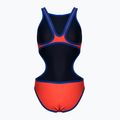 Strój pływacki jednoczęściowy damski arena One Biglogo One Piece floreale/neon blue 2