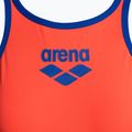 Strój pływacki jednoczęściowy damski arena One Biglogo One Piece floreale/neon blue 3