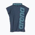 Ponczo arena Big Logo Hooded mélange navy/sky