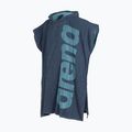 Ponczo arena Big Logo Hooded mélange navy/sky 2