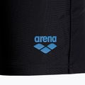 Bokserki kąpielowe dziecięce arena Swim Short Logo black/turquise 3