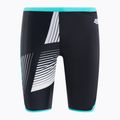 Jammery pływackie męskie arena Icons Swim Jammer Logo black/white/blue diamond