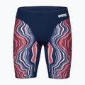Jammery pływackie męskie arena Swim Jammer Marbled navy/red multi 4