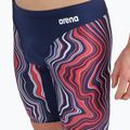 Jammery pływackie męskie arena Swim Jammer Marbled navy/red multi 8