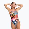 Strój pływacki jednoczęściowy damski arena Crazy Octopus Swimsuit Lace Back black 4