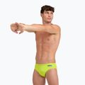 Slipy pływackie męskie arena Team Swim Briefs Solid soft green/neon blue 4