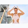 Strój pływacki jednoczęściowy damski Arena One Biglogo One Piece white/gold 12