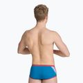 Bokserki pływackie męskie arena Icons Swim Low Waist Short Solid blue cosmo/astro red 5