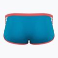 Bokserki pływackie męskie arena Icons Swim Low Waist Short Solid blue cosmo/astro red 2