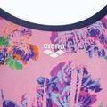 Strój pływacki jednoczęściowy damski arena Rose Texture Swimsuit Xcross Back multi pink/navy 3