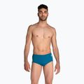 Bokserki pływackie męskie arena Planet Swim Low Waist Short blue cosmo/white multi 3
