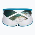 Bokserki pływackie męskie arena Planet Swim Low Waist Short blue cosmo/white multi 2