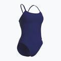 Strój pływacki jednoczęściowy damski arena Lace Back Solid navy/white 3