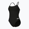 Strój pływacki jednoczęściowy damski arena Lace Back Solid black/white 4