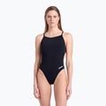 Strój pływacki jednoczęściowy damski arena Lace Back Solid black/white 5