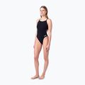 Strój pływacki jednoczęściowy damski arena Lace Back Solid black/white 6