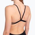 Strój pływacki jednoczęściowy damski arena Lace Back Solid black/white 8