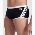 Slipy pływackie męskie arena Icons Swim Low Waist Short Solid black/white 7