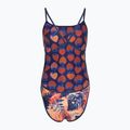 Strój pływacki jednoczęściowy damski dwustronny arena Reversible Swimsuit Challenge Back navy/multi 2
