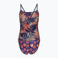 Strój pływacki jednoczęściowy damski dwustronny arena Reversible Swimsuit Challenge Back navy/multi 6