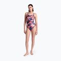 Strój pływacki jednoczęściowy damski dwustronny arena Reversible Swimsuit Challenge Back navy/multi 9