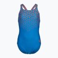 Strój pływacki jednoczęściowy dziecięcy arena Kikko V Swim Pro Back blue china/calypso coral