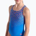 Strój pływacki jednoczęściowy dziecięcy arena Kikko V Swim Pro Back blue china/calypso coral 8