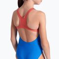 Strój pływacki jednoczęściowy dziecięcy arena Kikko V Swim Pro Back blue china/calypso coral 9