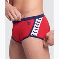 Bokserki pływackie męskie arena Icons Swim Low Waist Short Solid red/navy 7