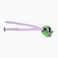 Okulary do pływania arena Python Mirror green/violet/green 3