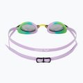 Okulary do pływania arena Python Mirror green/violet/green 4