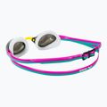 Okulary do pływania arena Python Mirror silver/white/fuchsia 4