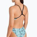 Strój pływacki jednoczęściowy damski arena Escape Challenge Back black/water blue multi 5
