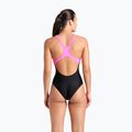 Strój pływacki jednoczęściowy damski arena Imaginary Swim Pro Back black/shocking pink/multi 7