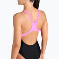 Strój pływacki jednoczęściowy damski arena Imaginary Swim Pro Back black/shocking pink/multi 9
