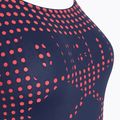 Strój pływacki jednoczęściowy damski arena Foggy Dots Swim Pro Back navy/blue cosmo 3