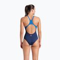 Strój pływacki jednoczęściowy damski arena Foggy Dots Swim Pro Back navy/blue cosmo 3