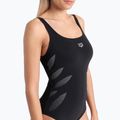 Strój pływacki jednoczęściowy damski arena Milena Wing Back black 4