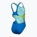Strój pływacki jednoczęściowy dziecięcy arena Star Shaped Swim Tech L blue river/soft green/multi 4