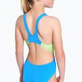 Strój pływacki jednoczęściowy dziecięcy arena Star Shaped Swim Tech L blue river/soft green/multi 9
