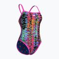 Strój pływacki jednoczęściowy damski dwustronny arena Reversible Challenge Back royal multi/ pink 8